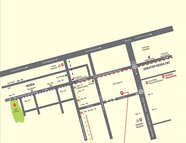 Spring Homes location map